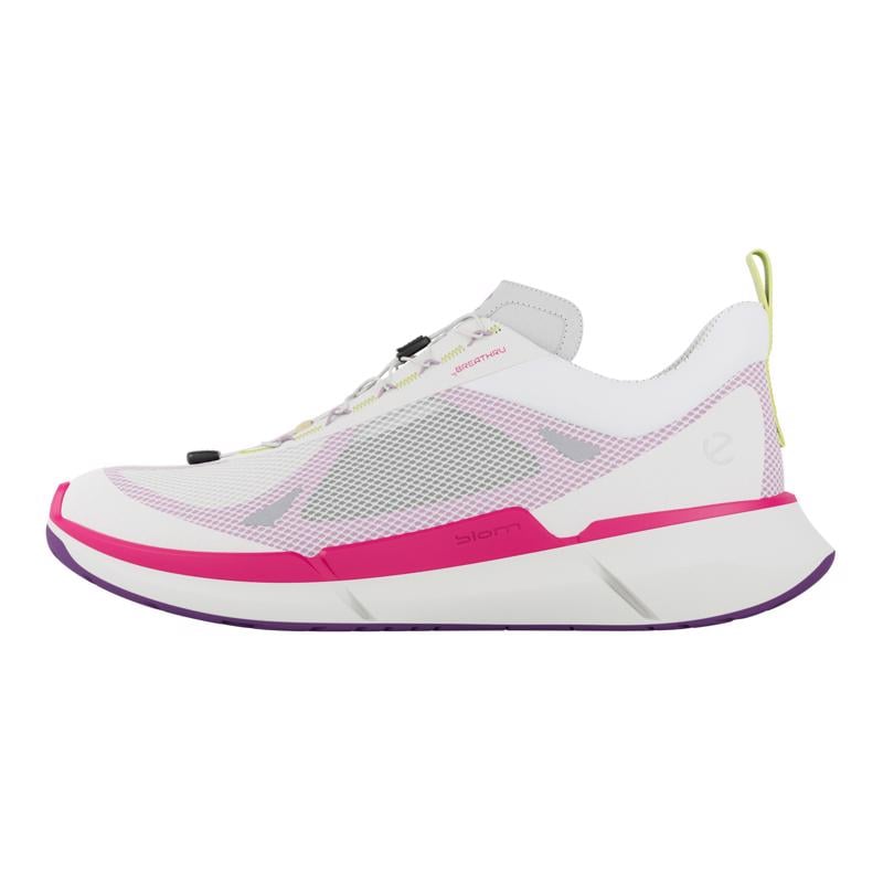 White ECCO BIOM 2.2 W SPEEDLACE