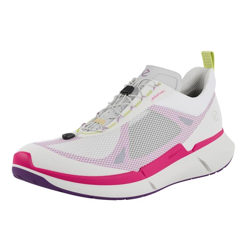 White ECCO BIOM 2.2 W SPEEDLACE