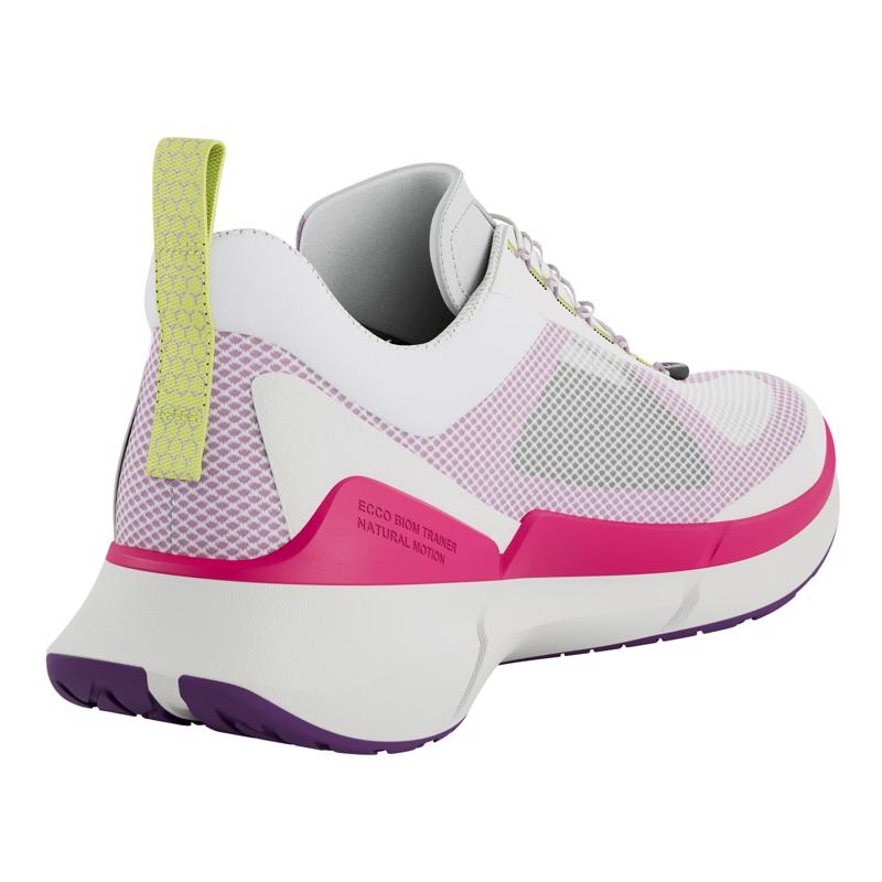 White ECCO BIOM 2.2 W SPEEDLACE