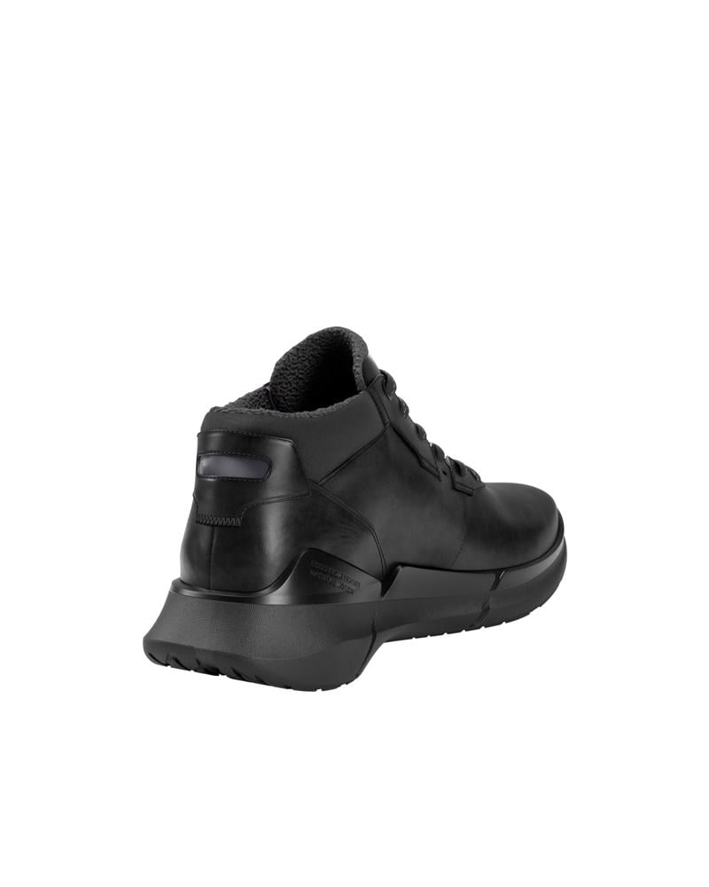BLACK ECCO BIOM 2.2 M WL ANKLE BOOT