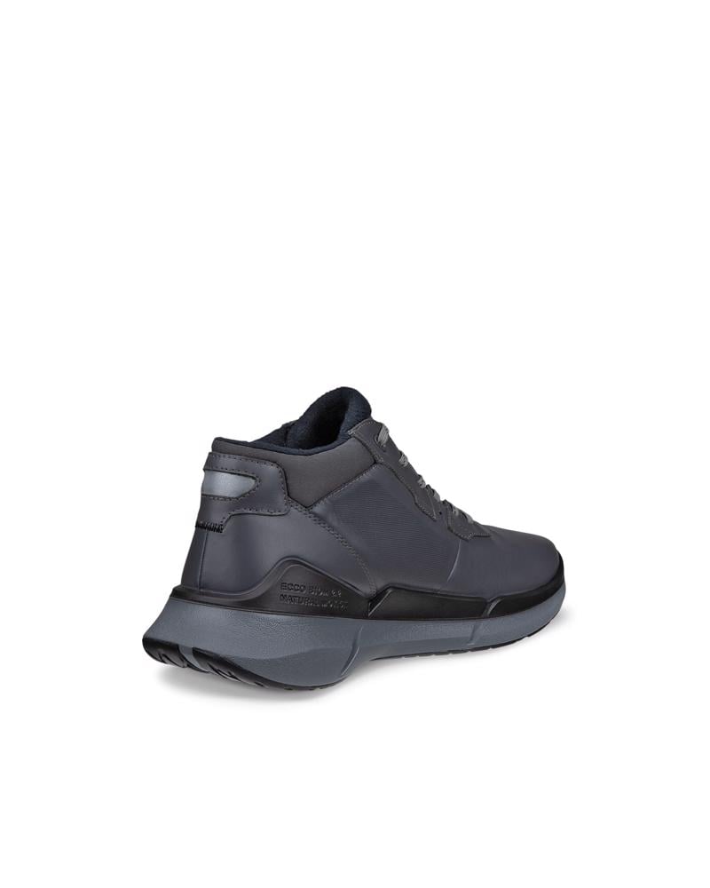 BLACK ECCO BIOM 2.2 M WL ANKLE BOOT