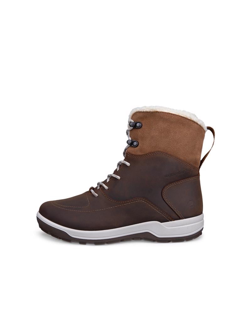 Brown ECCO Trace Lite WP/WL Mid Boot