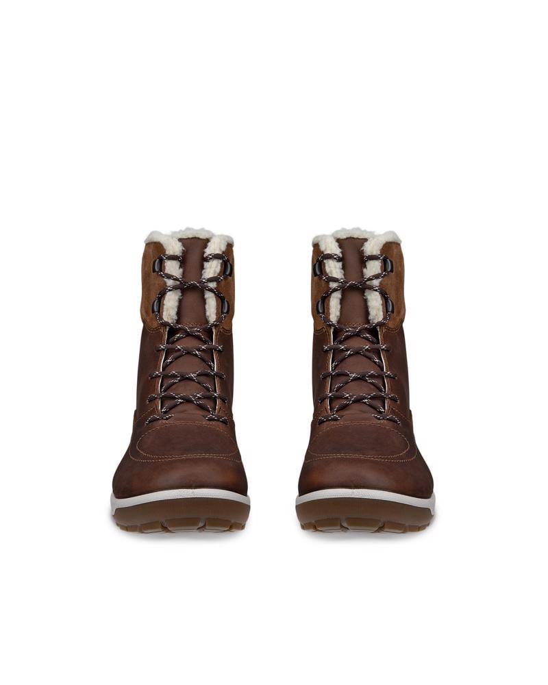 Brown ECCO Trace Lite WP/WL Mid Boot
