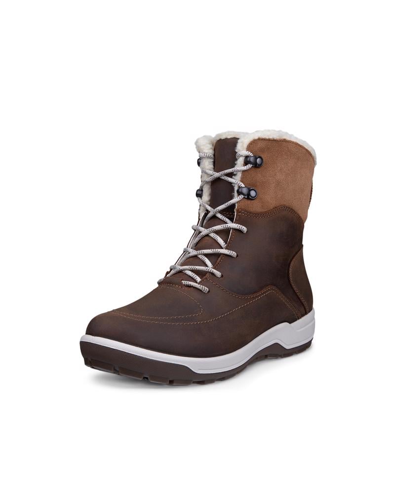 Brown ECCO Trace Lite WP/WL Mid Boot
