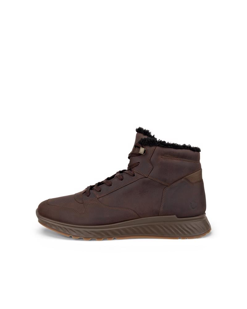 Brown ECCO EXOSTRIDE M MID WARM