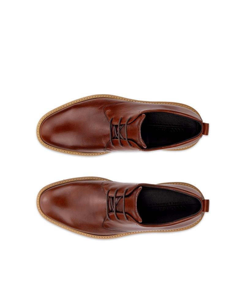 Brown ECCO ST.1 Hybrid Derby