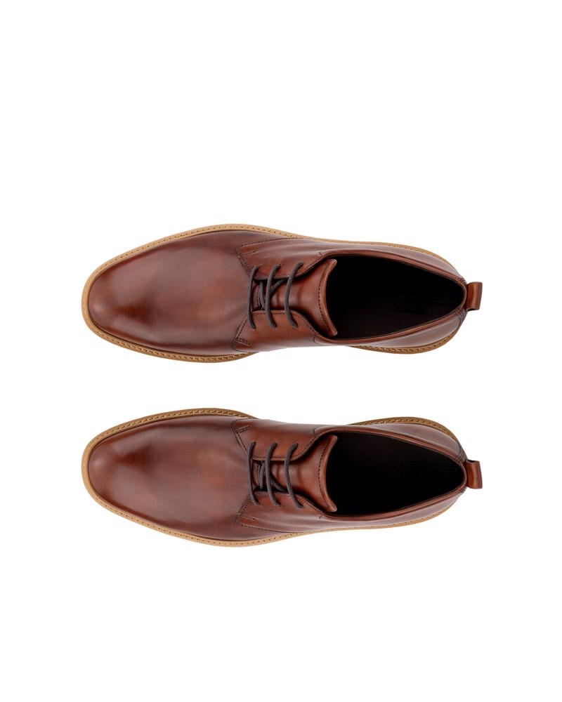 Brown ECCO ST.1 Hybrid Derby