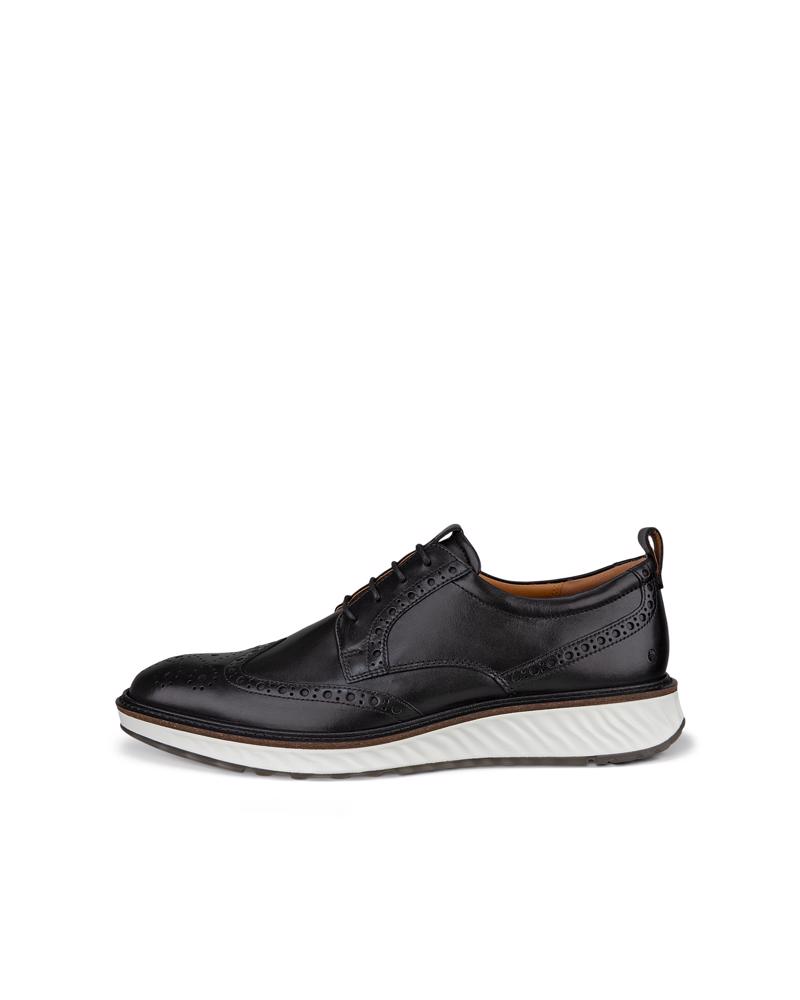 BLACK ECCO ST.1 Hybrid M Shoe LEA