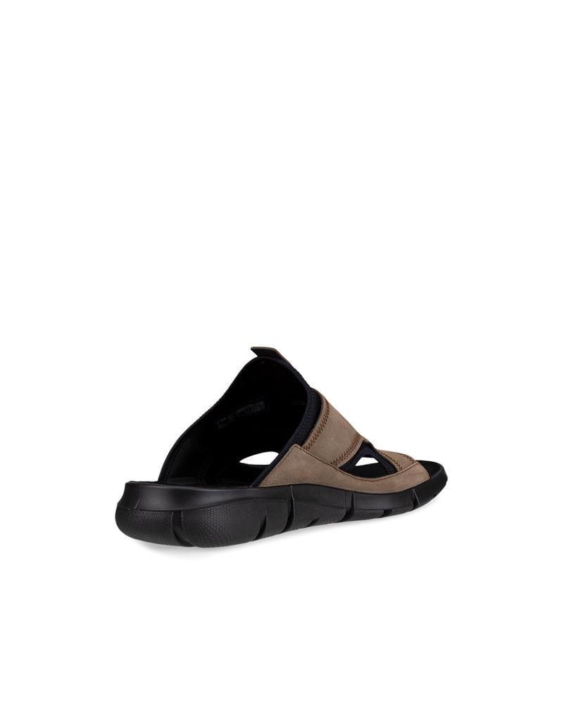 Brown ECCO INTRINSIC SANDAL M SLIDE