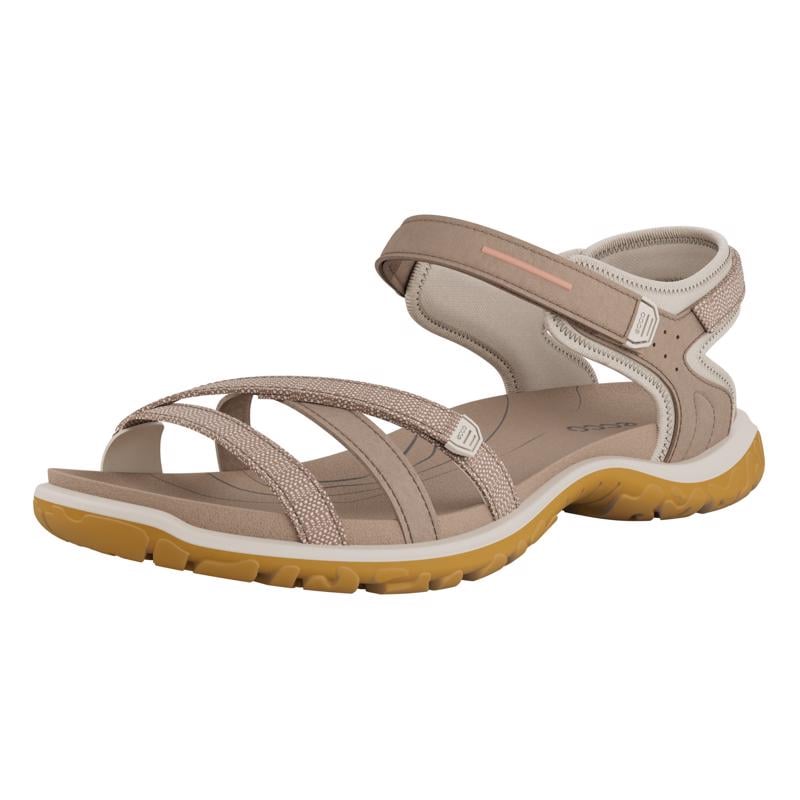 Beige ECCO OFFROAD ROAM W LEA TEX