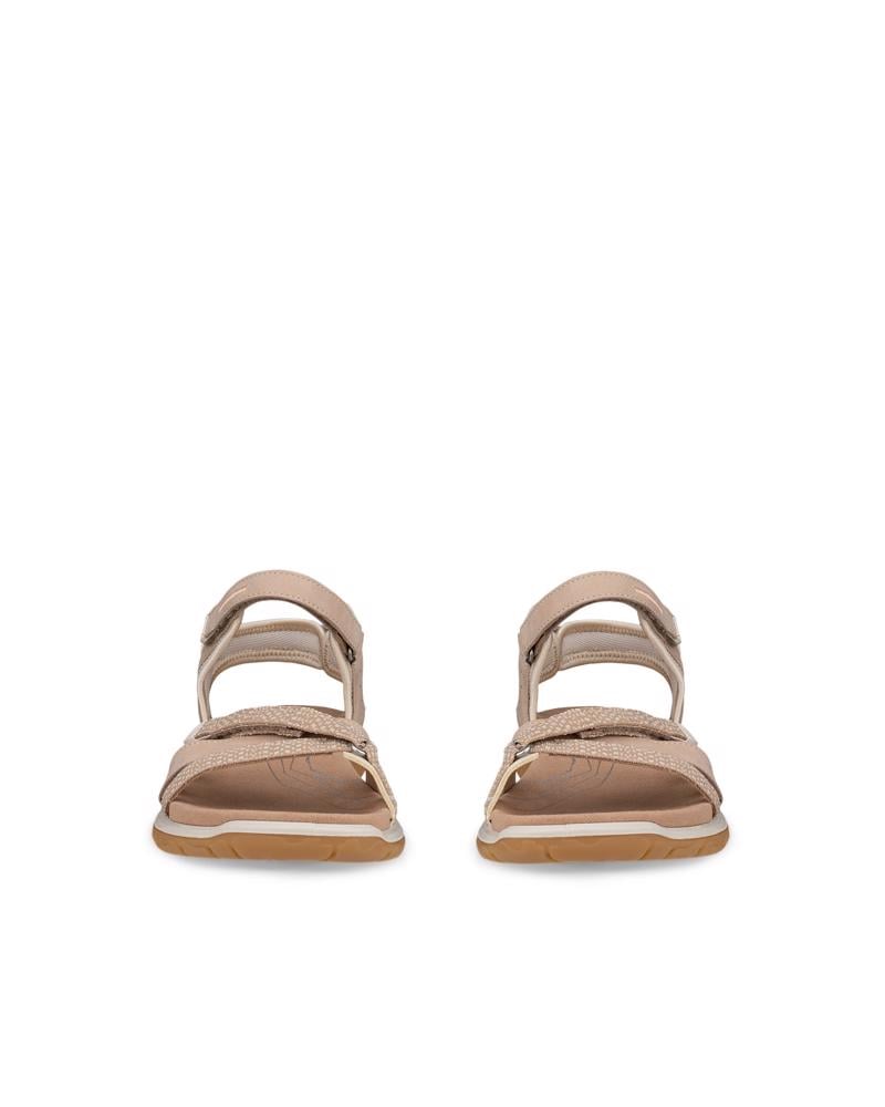 Beige ECCO OFFROAD ROAM W LEA TEX
