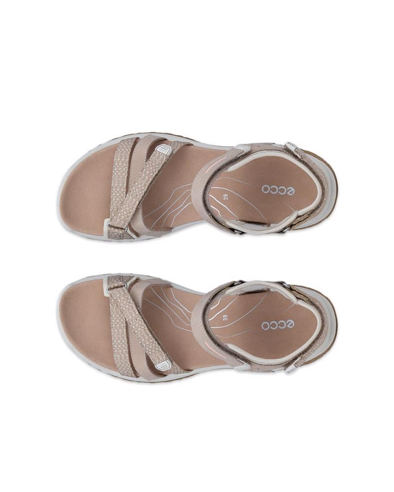 Beige ECCO OFFROAD ROAM W LEA TEX