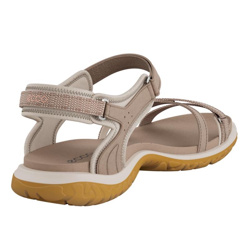 Beige ECCO OFFROAD ROAM W LEA TEX