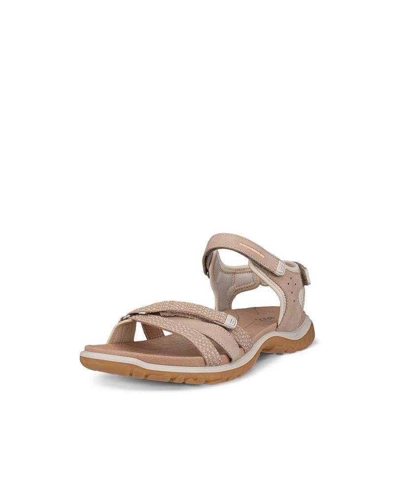 Beige ECCO OFFROAD ROAM W LEA TEX