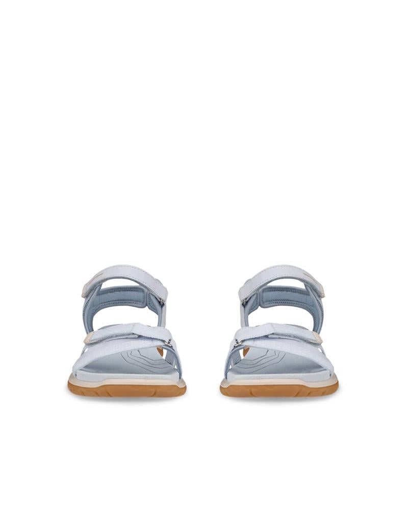 White ECCO OFFROAD ROAM W LEA TEX