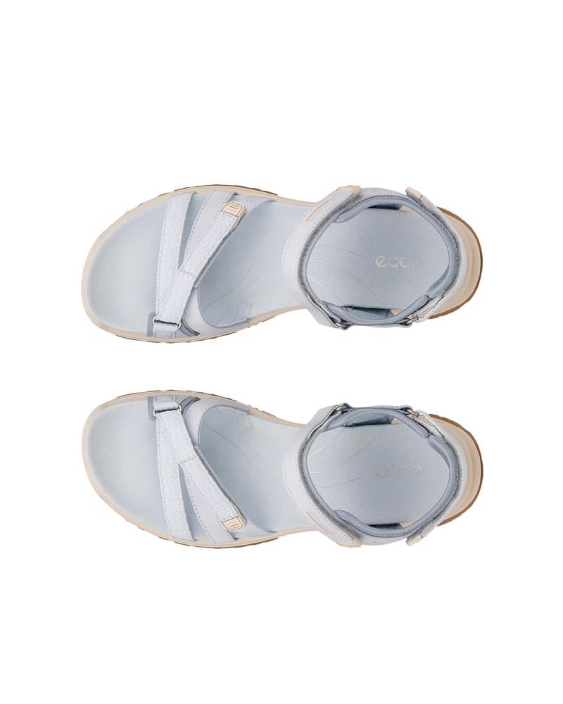 White ECCO OFFROAD ROAM W LEA TEX