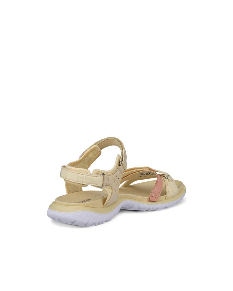 Beige ECCO OFFROAD ROAM W LEA/TEX