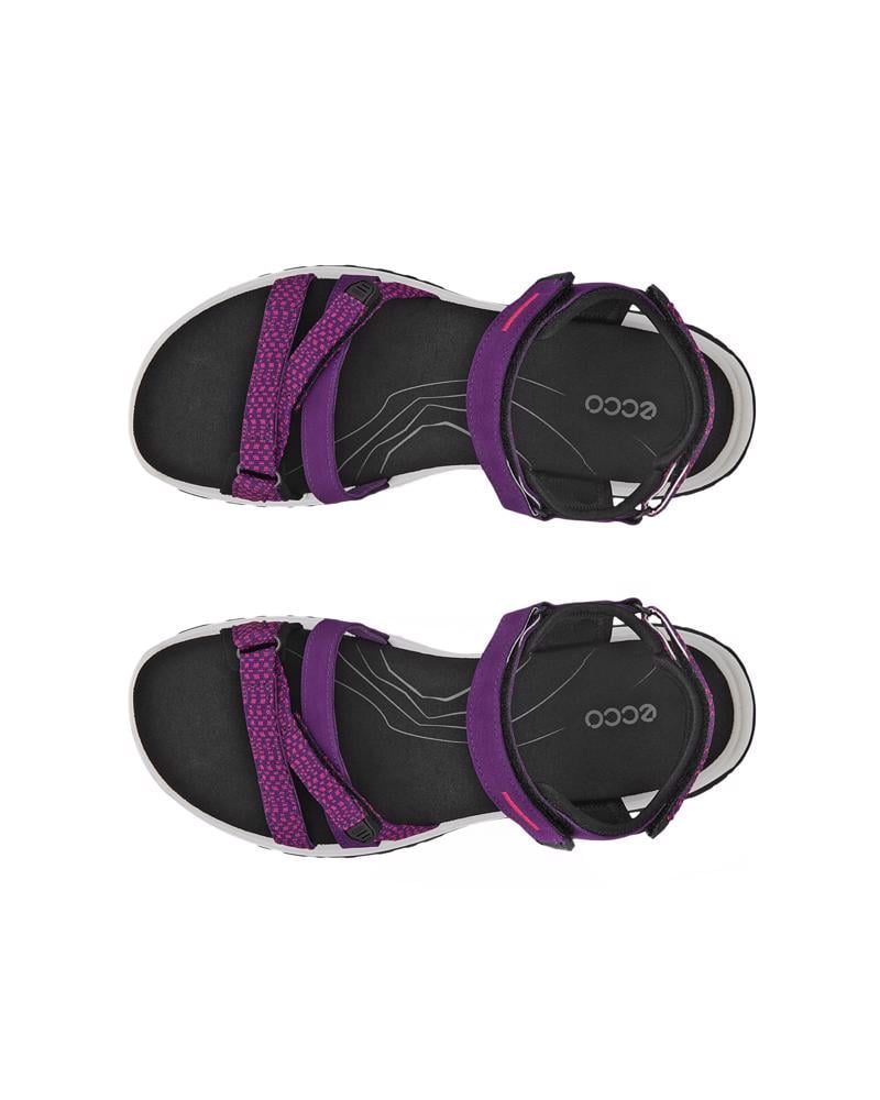 Purple ECCO OFFROAD ROAM W LEA/TEX