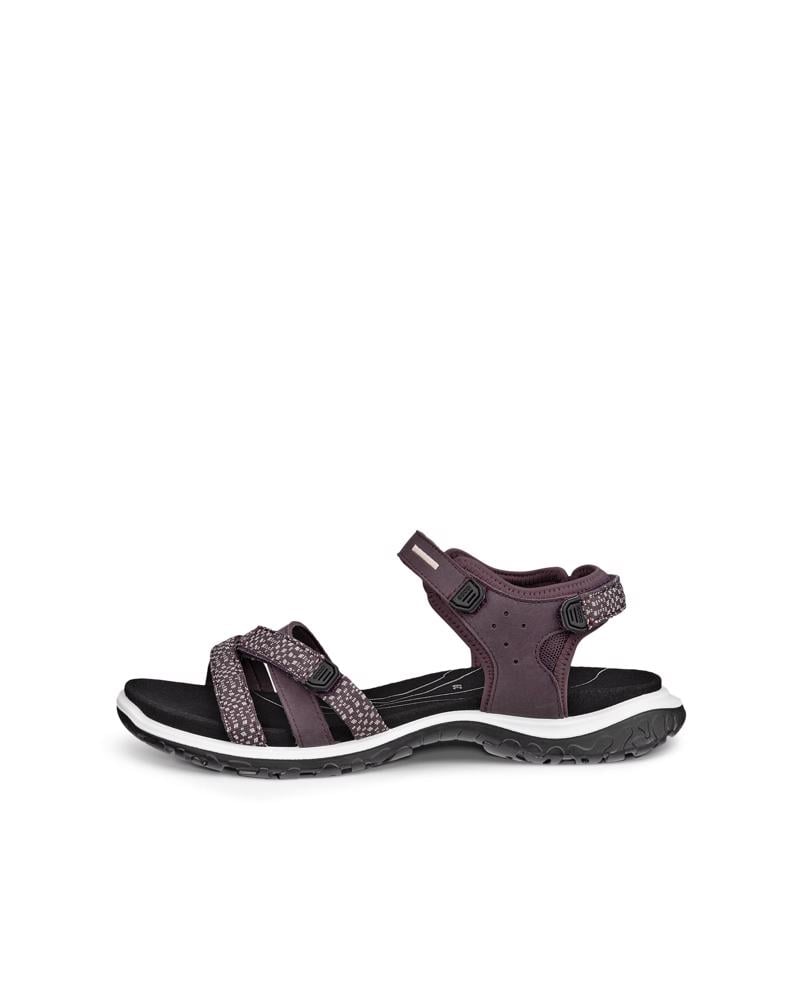 Purple ECCO OFFROAD ROAM W LEA TEX