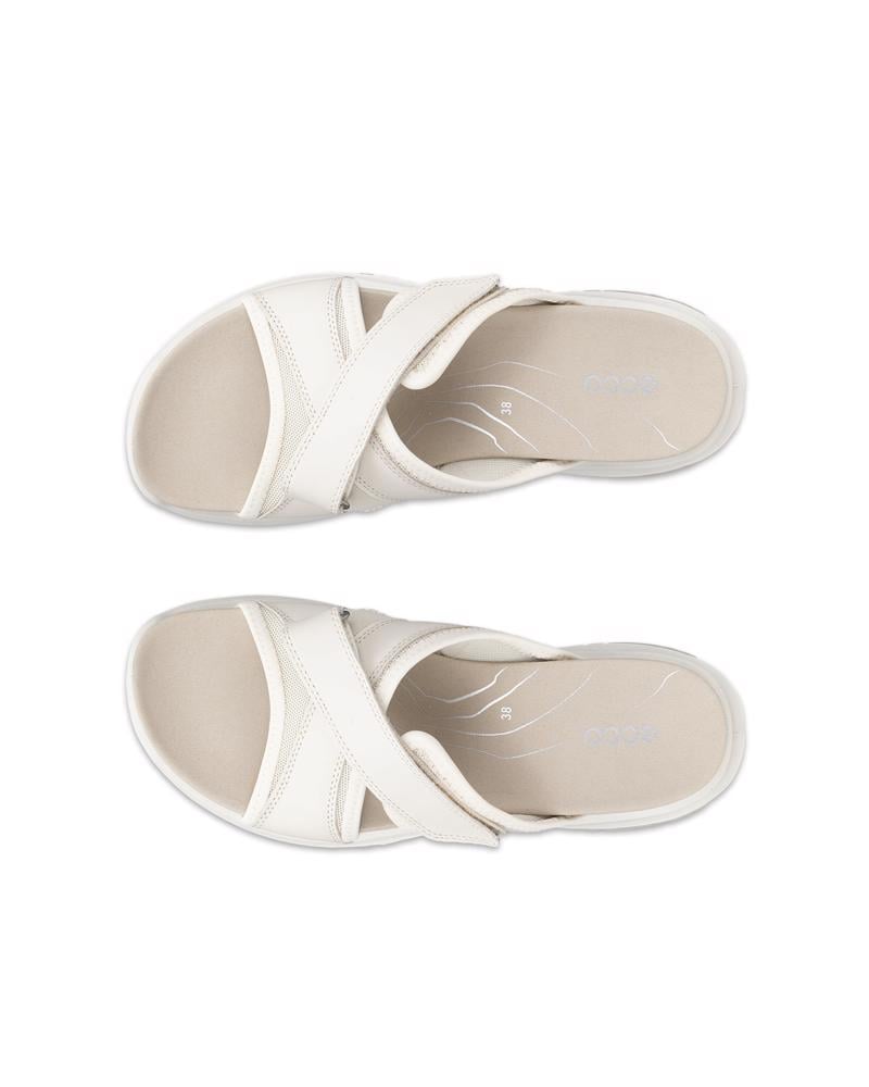 Beige ECCO OFFROAD ROAM W SLIDE