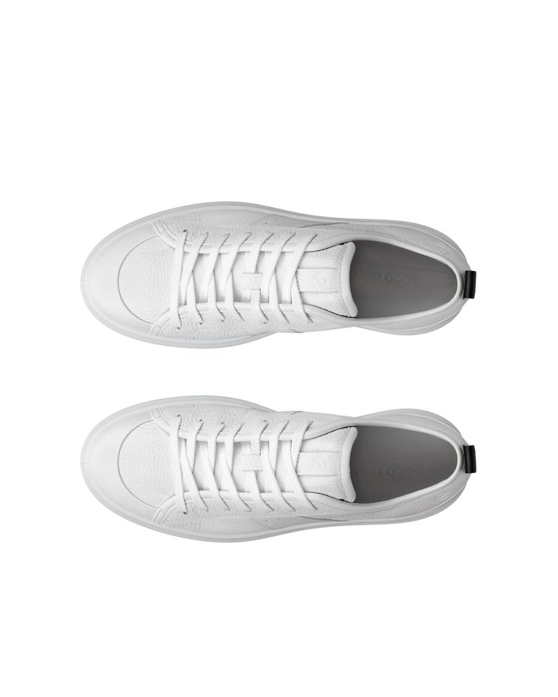 White ECCO STREET ACE W SNEAKER LEA