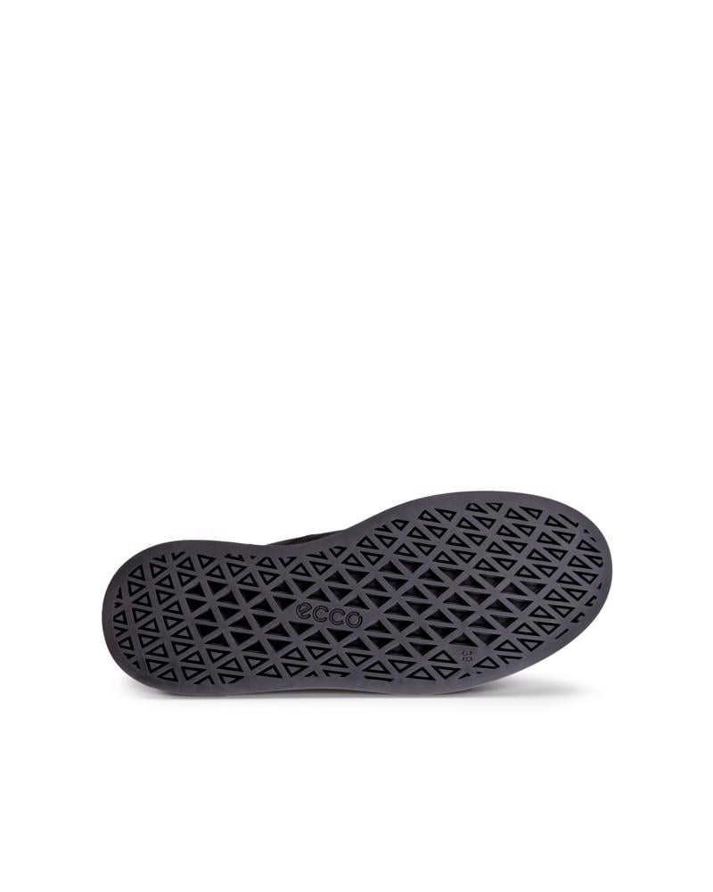 BLACK ECCO STREET ACE W SNEAKER LEA