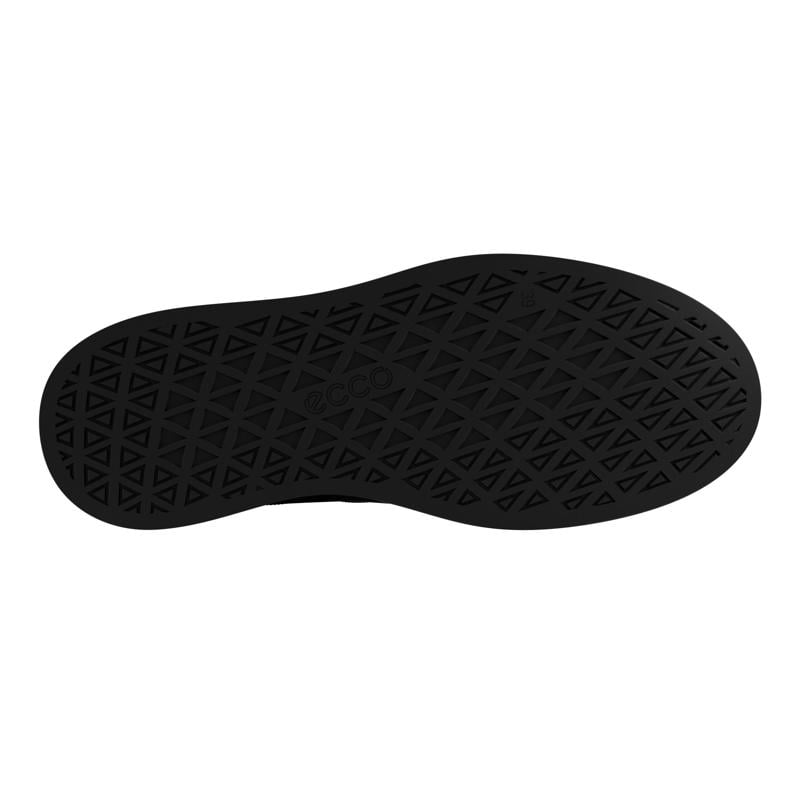 BLACK ECCO STREET ACE W SNEAKER LEA