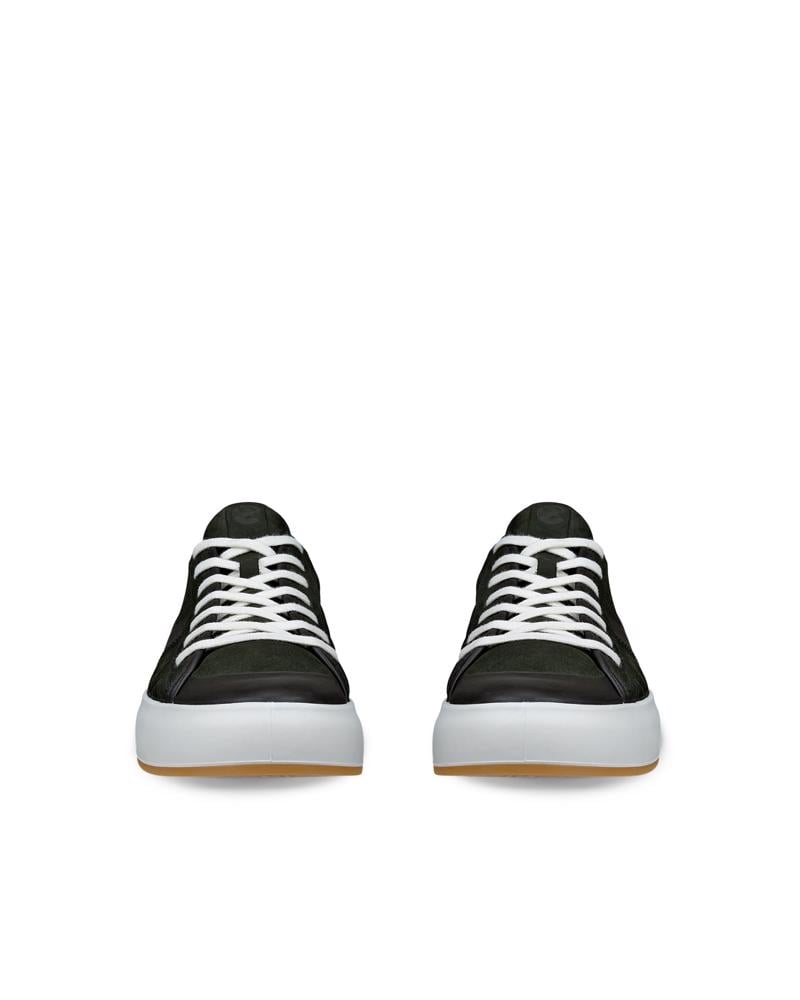 BLACK ECCO STREET ACE M LEA