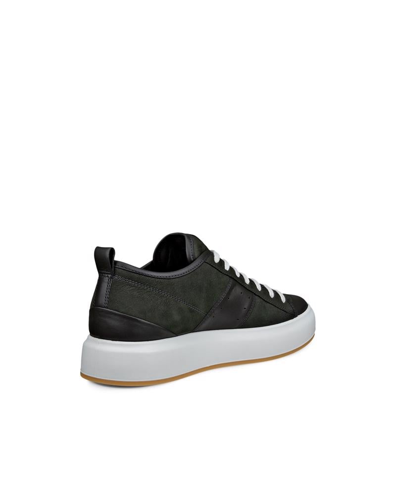 BLACK ECCO STREET ACE M LEA