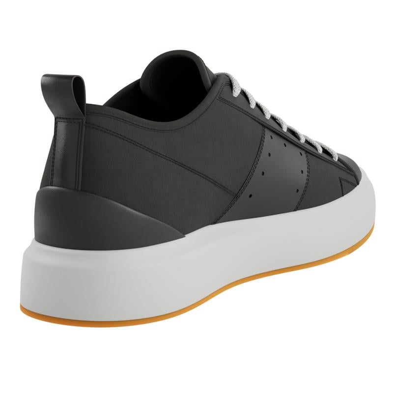 BLACK ECCO STREET ACE M LEA