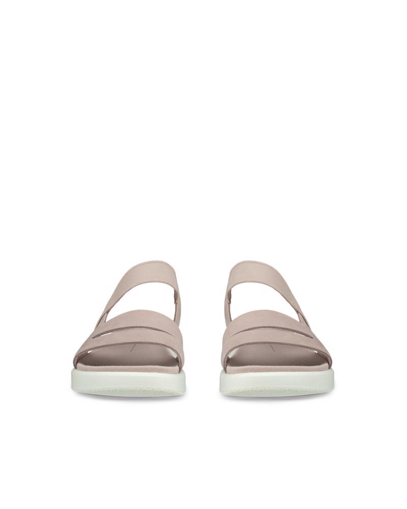 Beige ECCO Yuma Flat Sandal
