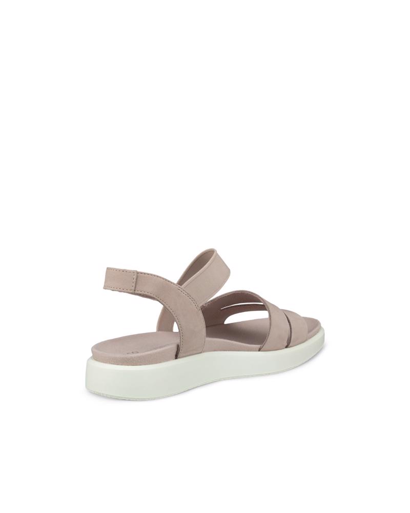 Beige ECCO Yuma Flat Sandal