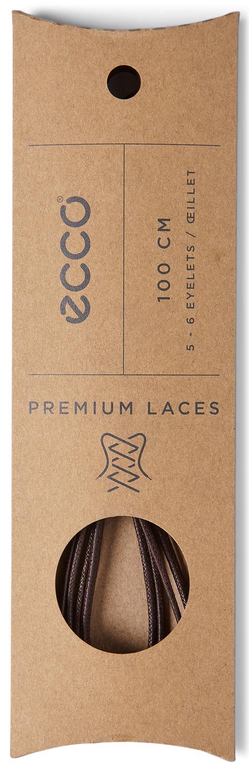 Brown ECCO Flat Laces 3mm