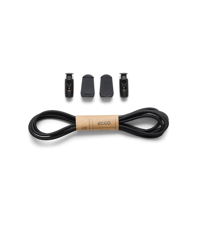BLACK ECCO Fast Lock Lace