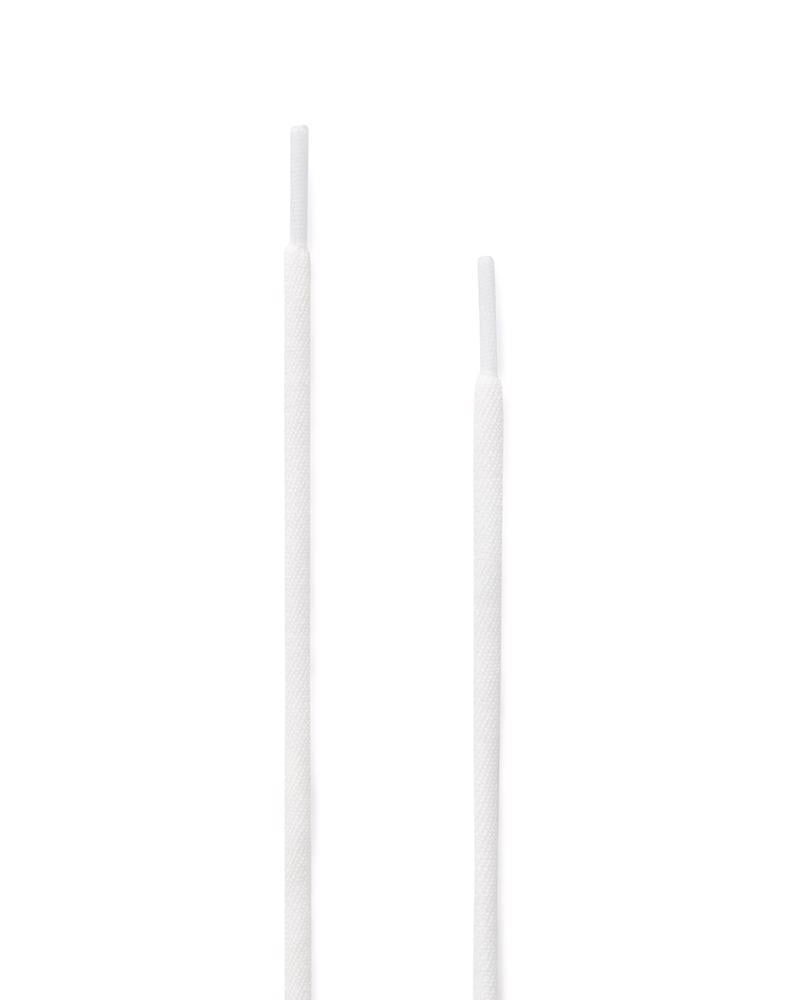 White ECCO Sporty Round Laces