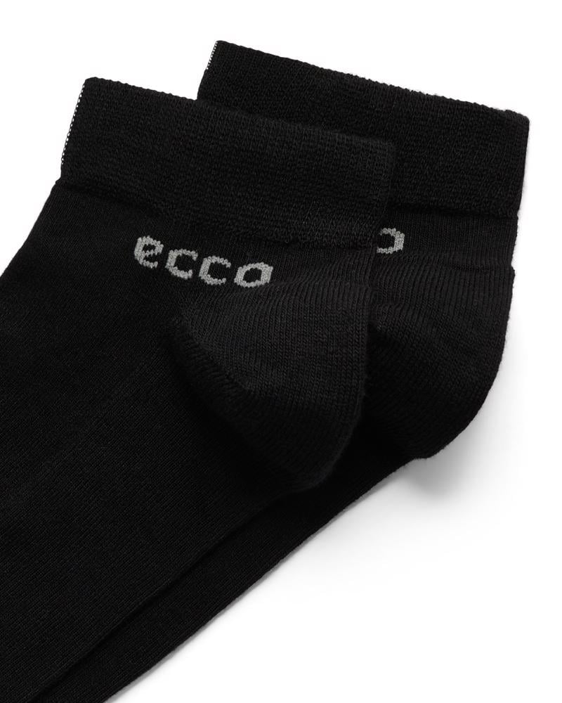 BLACK ECCO Longlife Low Cut