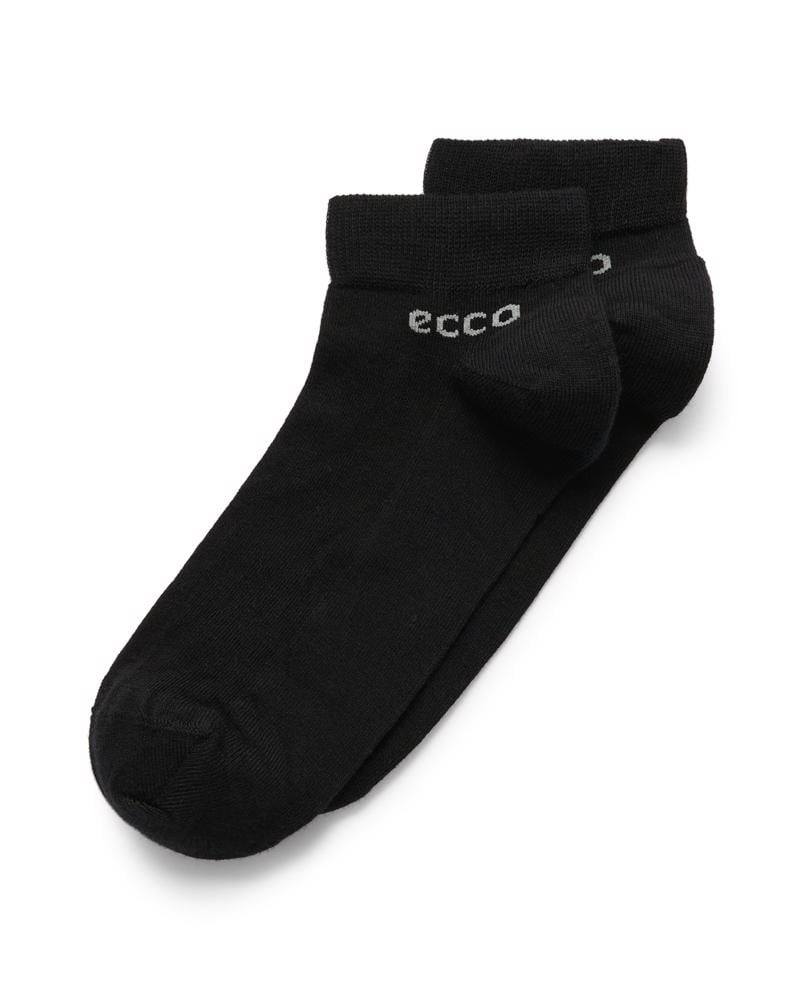 BLACK ECCO Longlife Low Cut