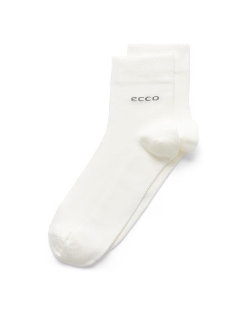 White ECCO Classic Longlife Ankle Cu