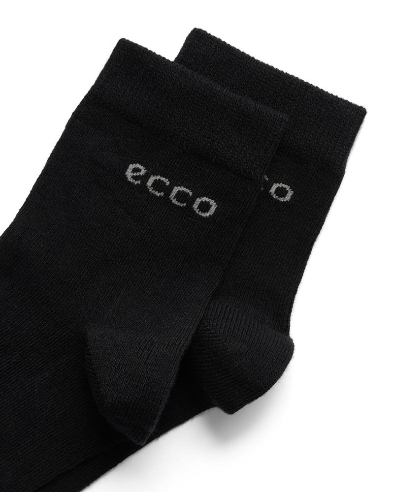 BLACK ECCO Play Longlife Mid Cut Kid