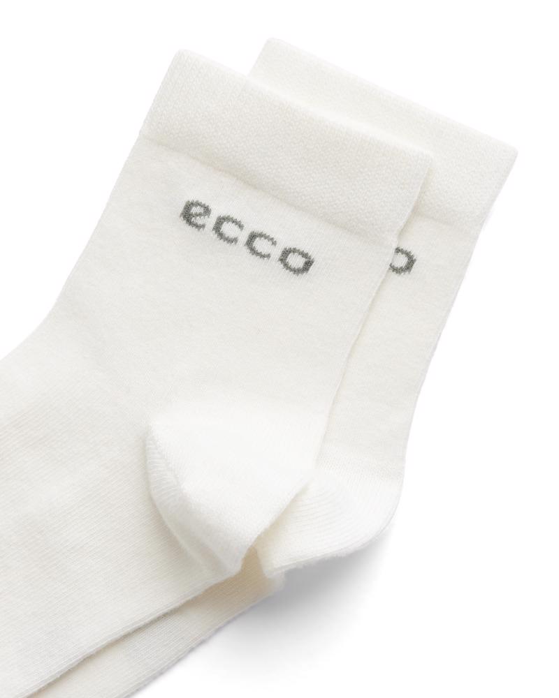 White ECCO Play Longlife Mid Cut Kid