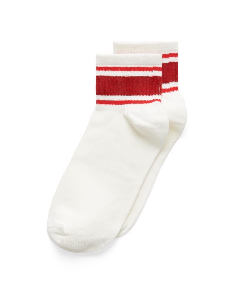 Red ECCO Retro Sport Low Cut 2-Pac