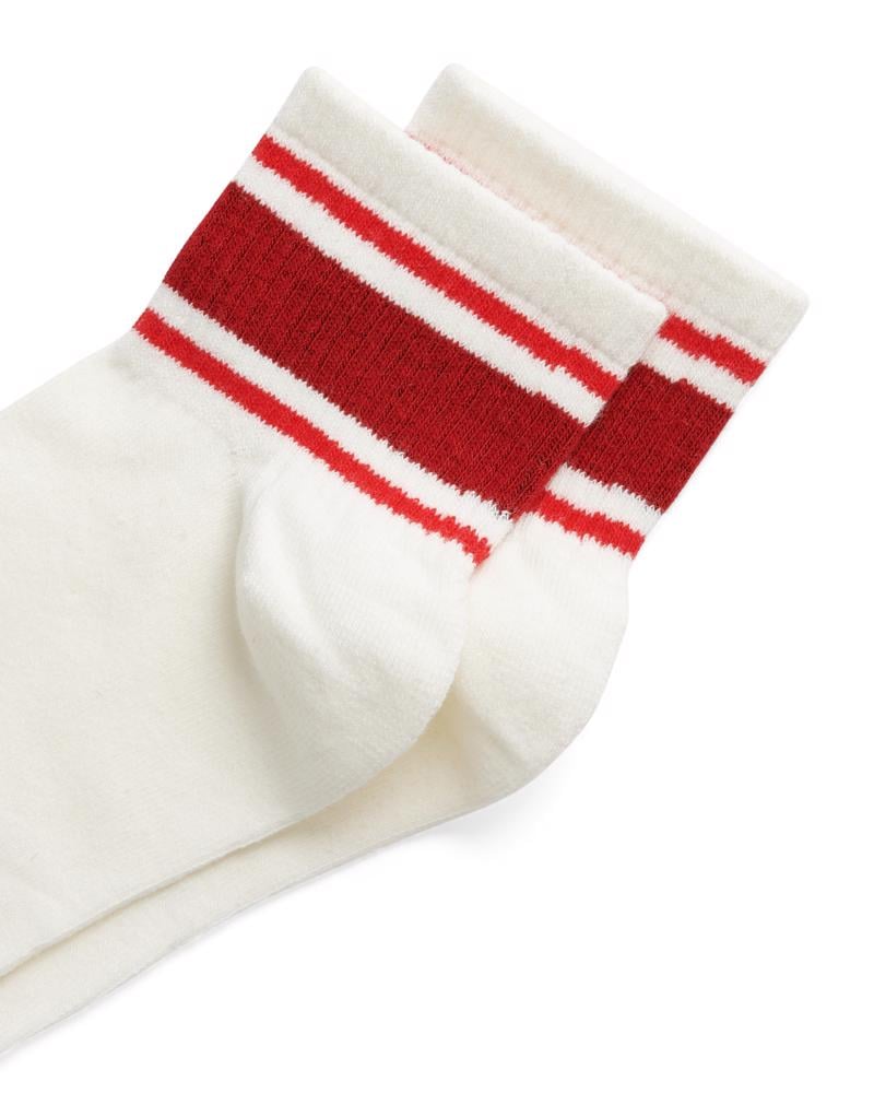 Red ECCO Retro Sport Low Cut 2-Pac