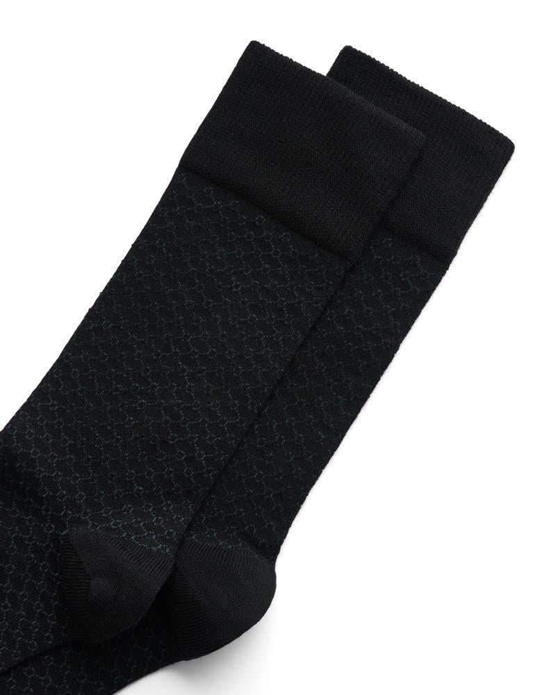 BLACK ECCO Classic Honeycomb Mid Cut