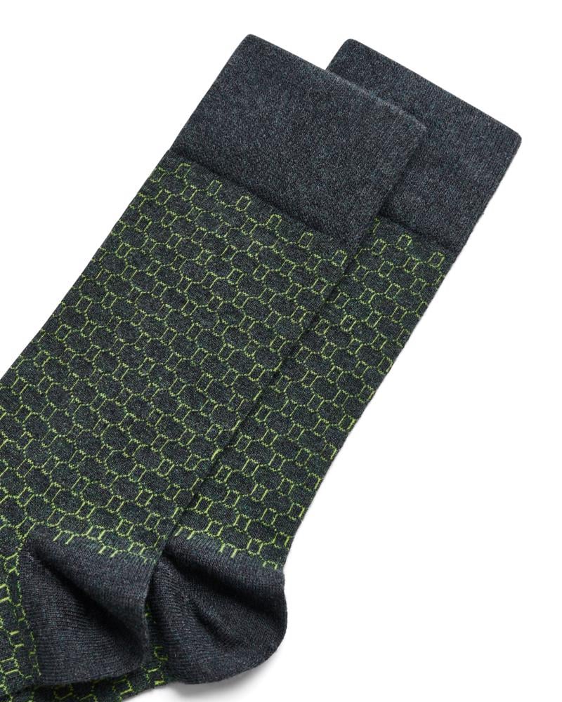 Green ECCO Classic Honeycomb Mid Cut