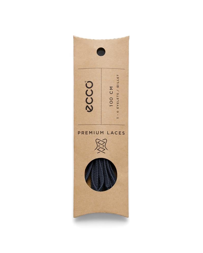 Navy ECCO Elastic Flat Laces