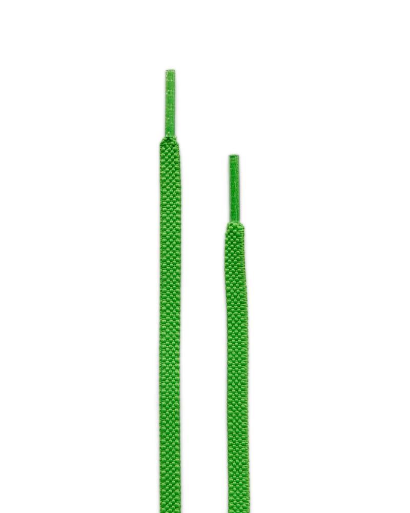 Green ECCO Elastic Flat Laces