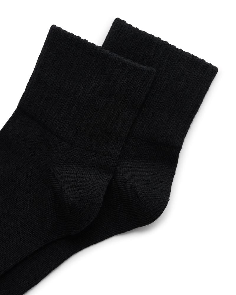 BLACK ECCO Retro Ankle Cut 2-Pack