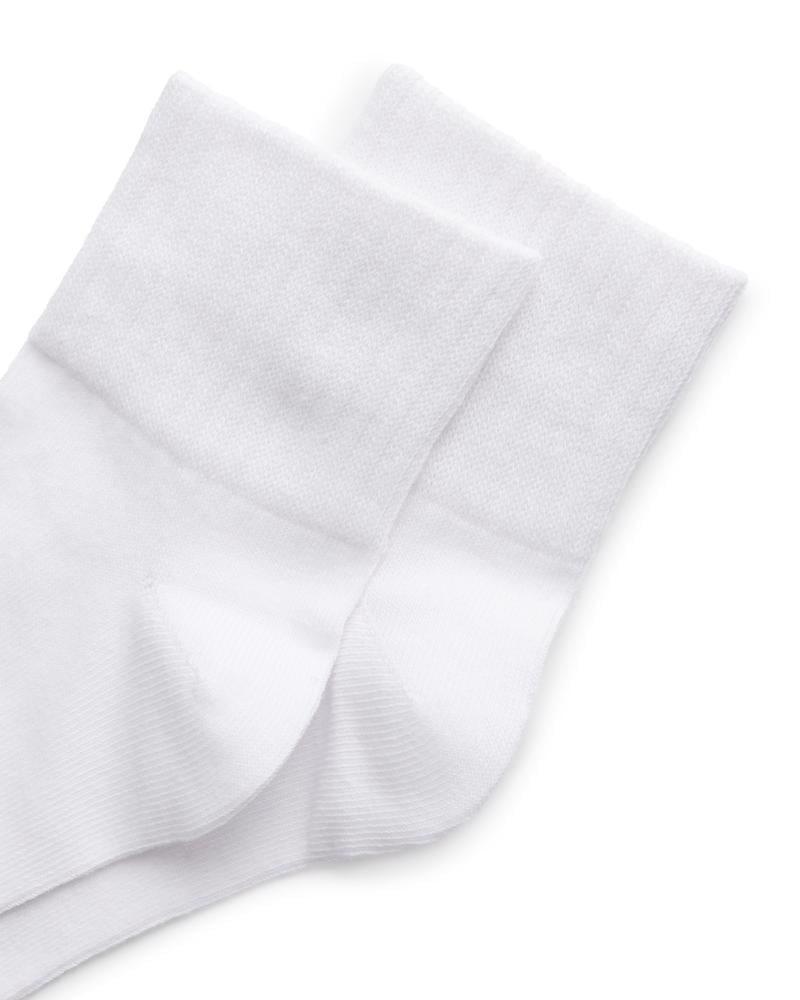 White ECCO Retro Ankle Cut 2-Pack