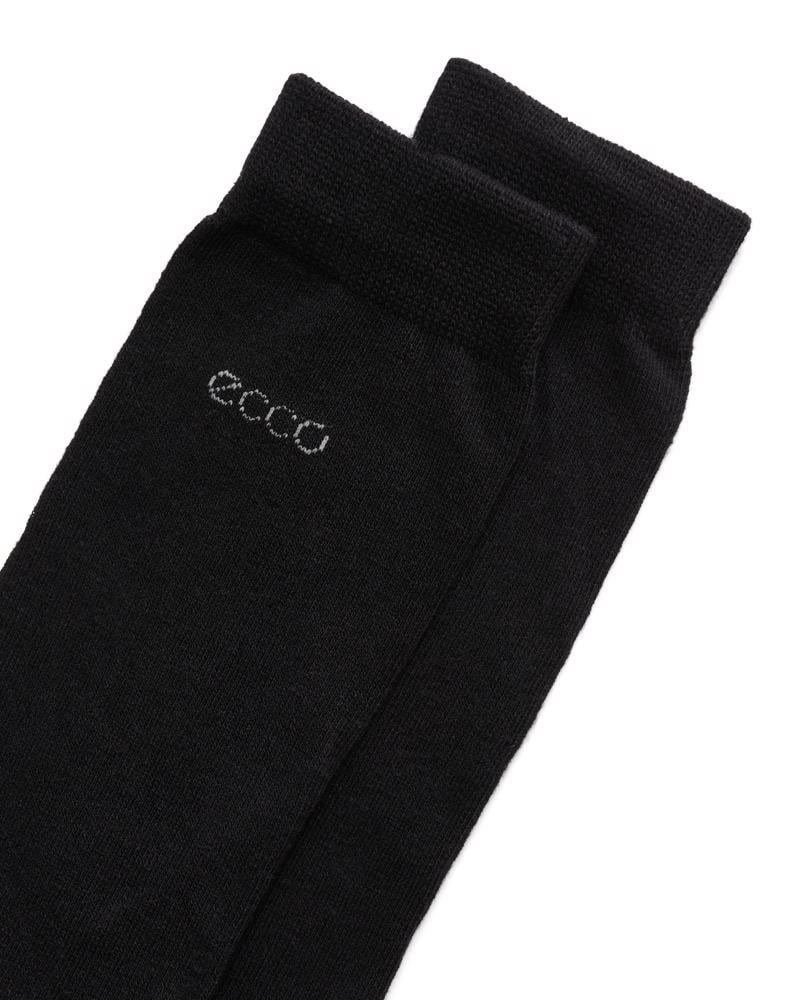 BLACK ECCO Classic Mid Cut 5-Pack
