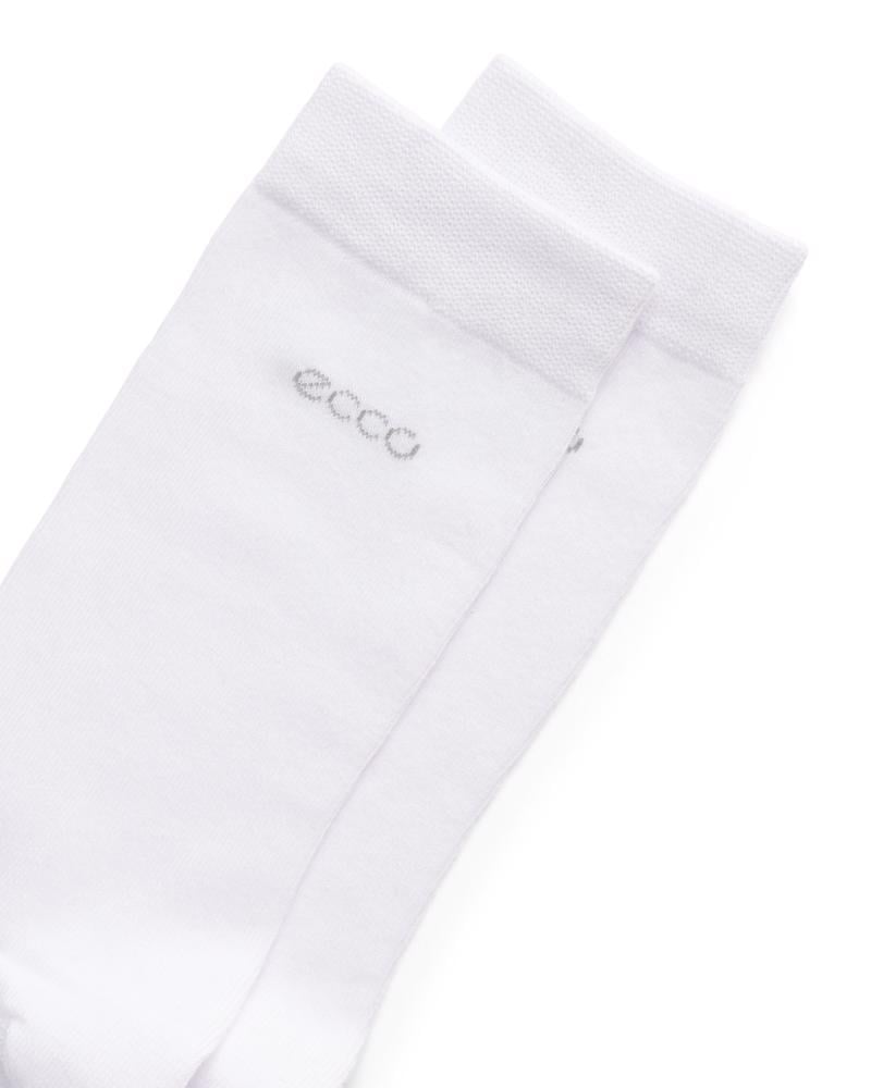 White ECCO Classic Mid Cut 5-Pack